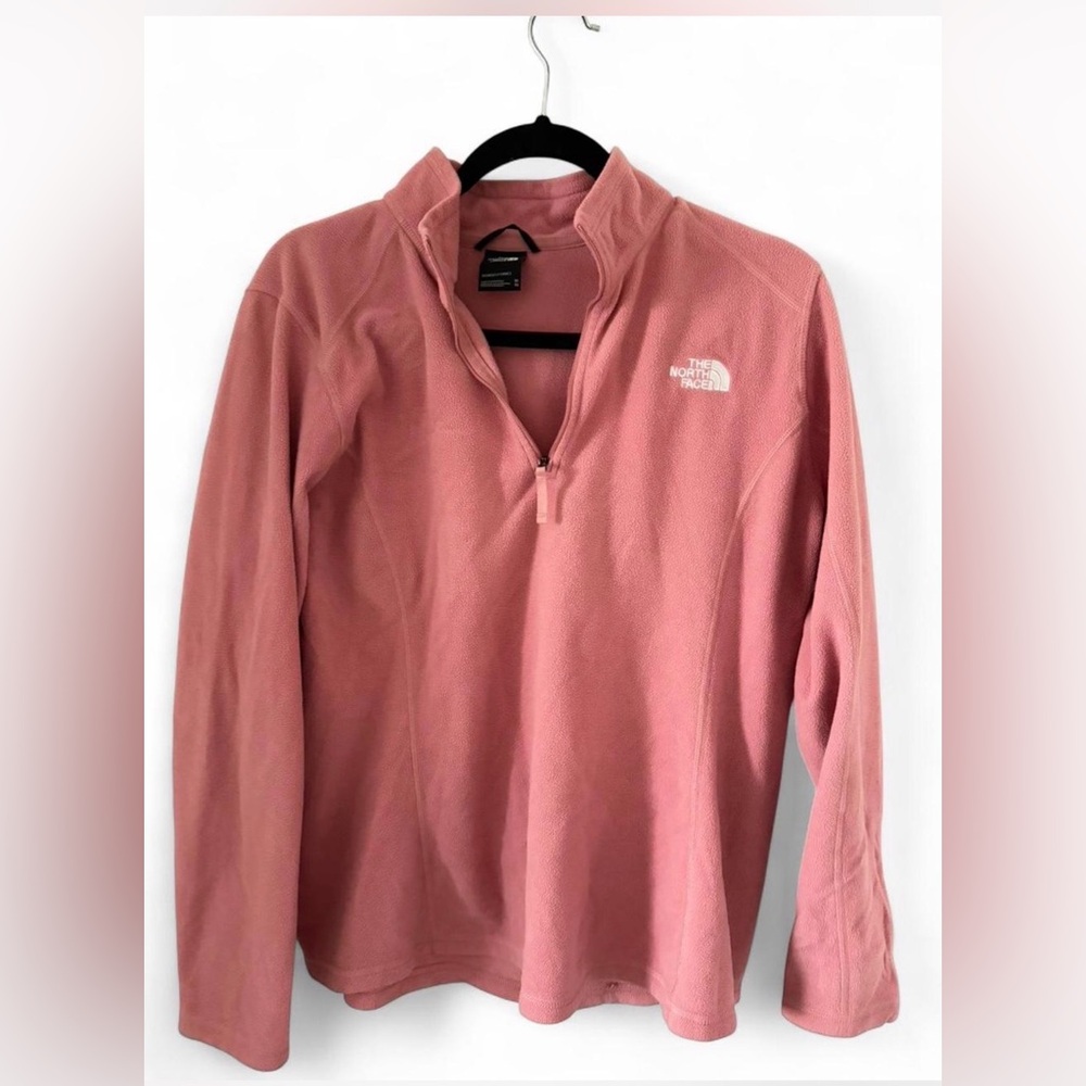 The North Face Dusty Rose Quarter-Zip Fleece